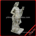 White Marble Stone Greek Roman Figure Statue